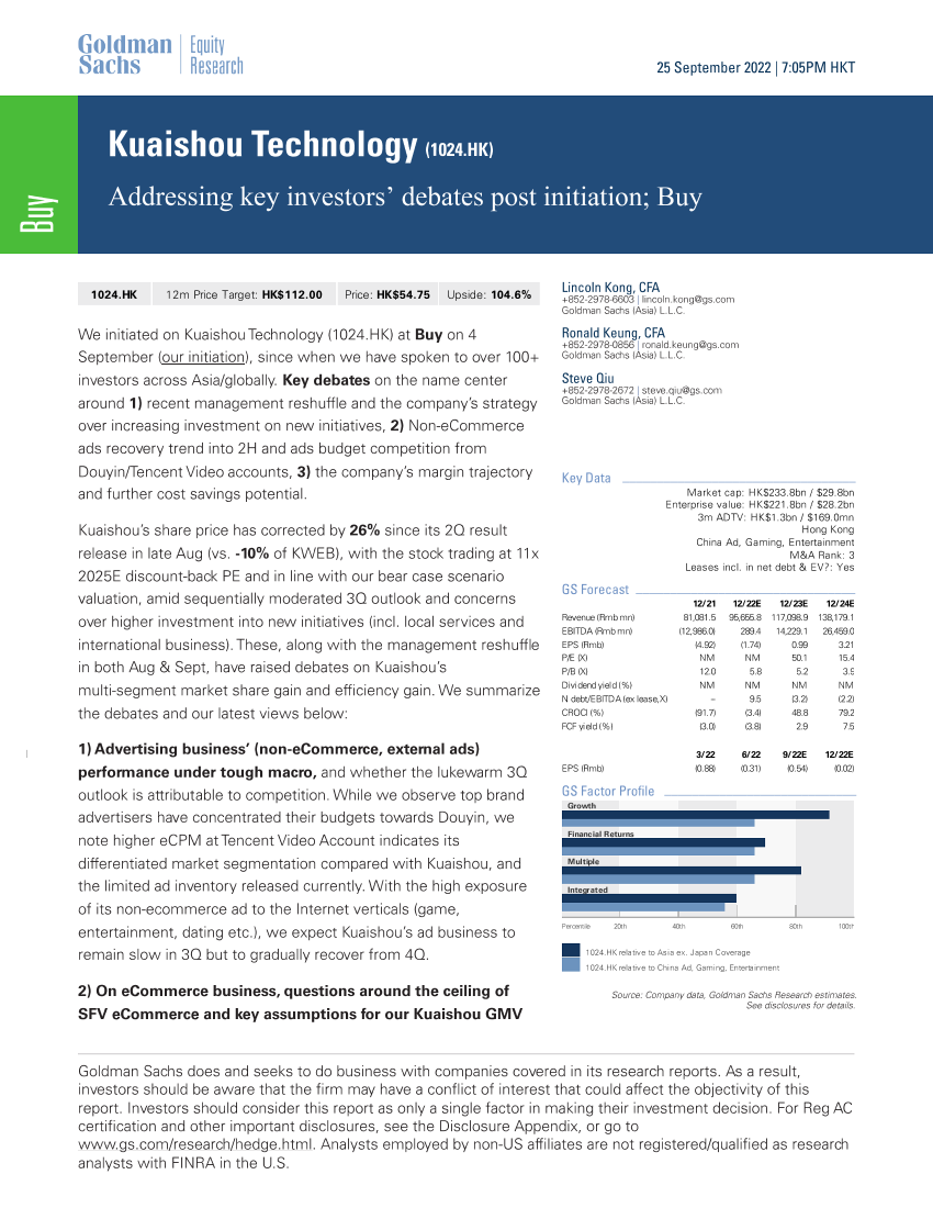 Kuaishou Technology (1024.HK)_ Addressing key investors' debates post initiation; Buy(1)Kuaishou Technology (1024.HK)_ Addressing key investors' debates post initiation; Buy(1)_1.png